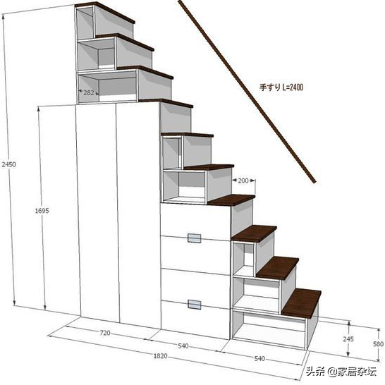 自建房楼梯步数怎么算_自建房楼梯踏步算法和做法