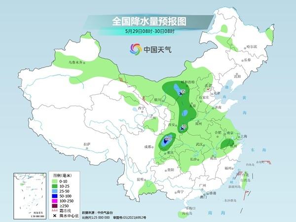 7省市将现大到暴雨