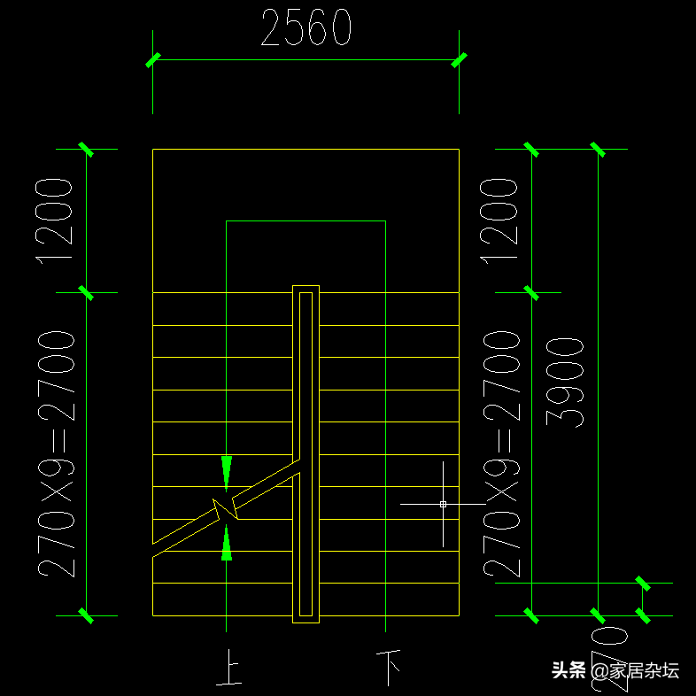 自建房楼梯步数怎么算_自建房楼梯踏步算法和做法