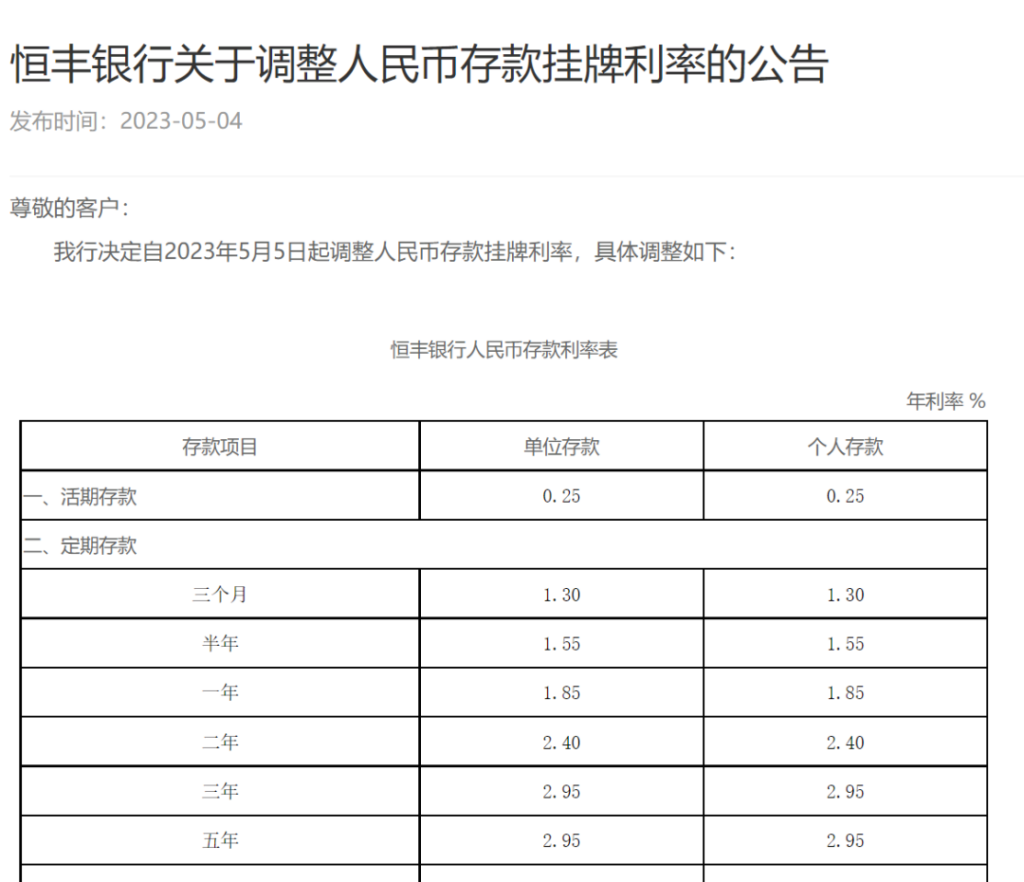 多家银行宣布下调存款利率