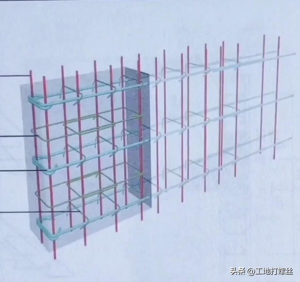 地下室外墙钢筋如何排布_地下室外墙钢筋排布方法