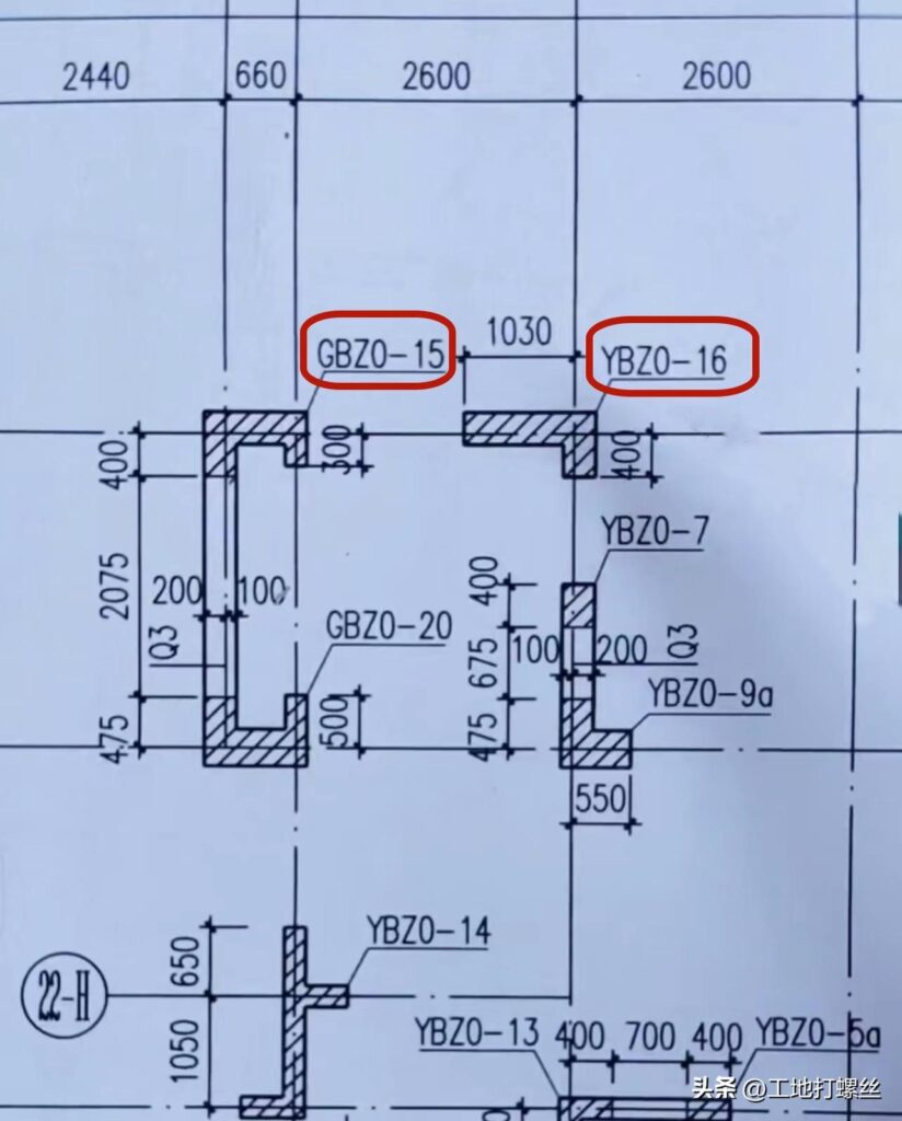 剪力墙怎么表示_剪力墙表示方法图解