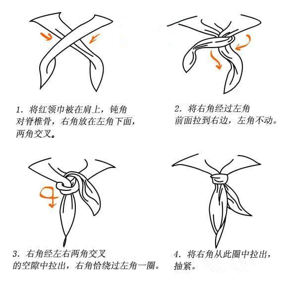 红领巾怎么系才好看_5钞钟轻松搞定