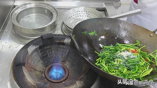 虾米炒茼蒿怎么做，虾米炒茼蒿的做法教程