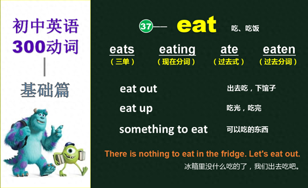 eat 的用法，drink 的用法