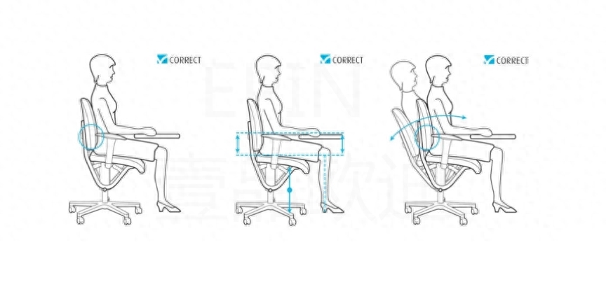办公椅坐着难受怎么办，办公椅正确地调节方式