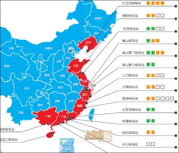 我国有多少座核电站？我国现有多少核电站？