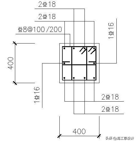 框架柱做多大？放多少钢筋合适？