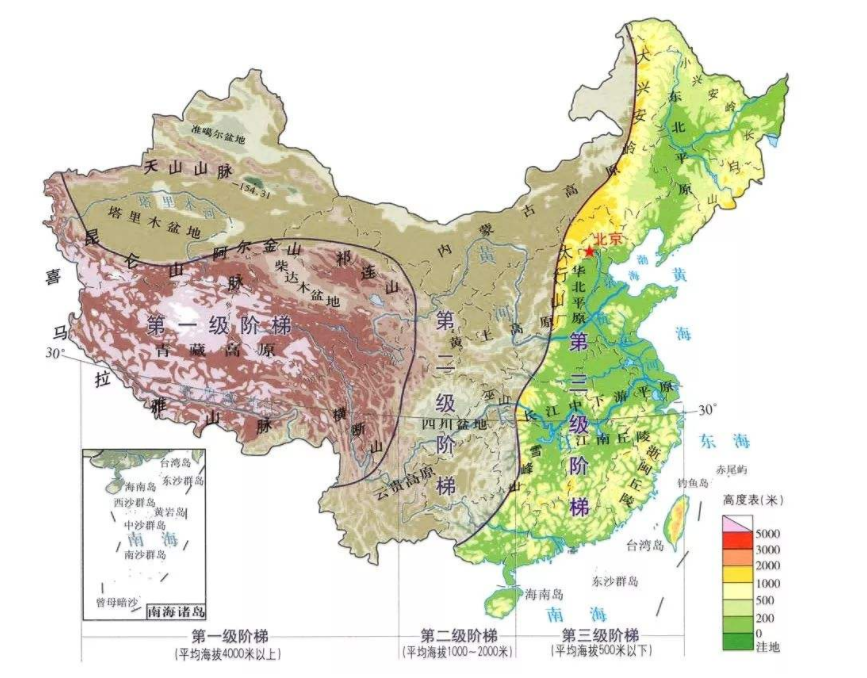 中国有哪五个高原？中国的5大高原