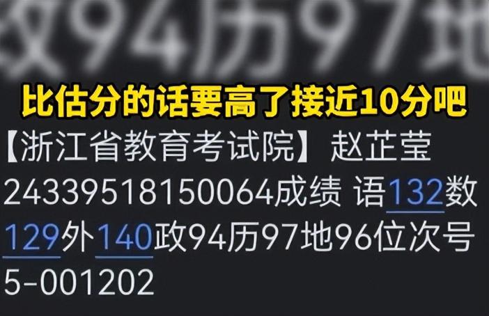 浙江一考生：高考688分，妈妈情绪激动，豪横奖励18万，