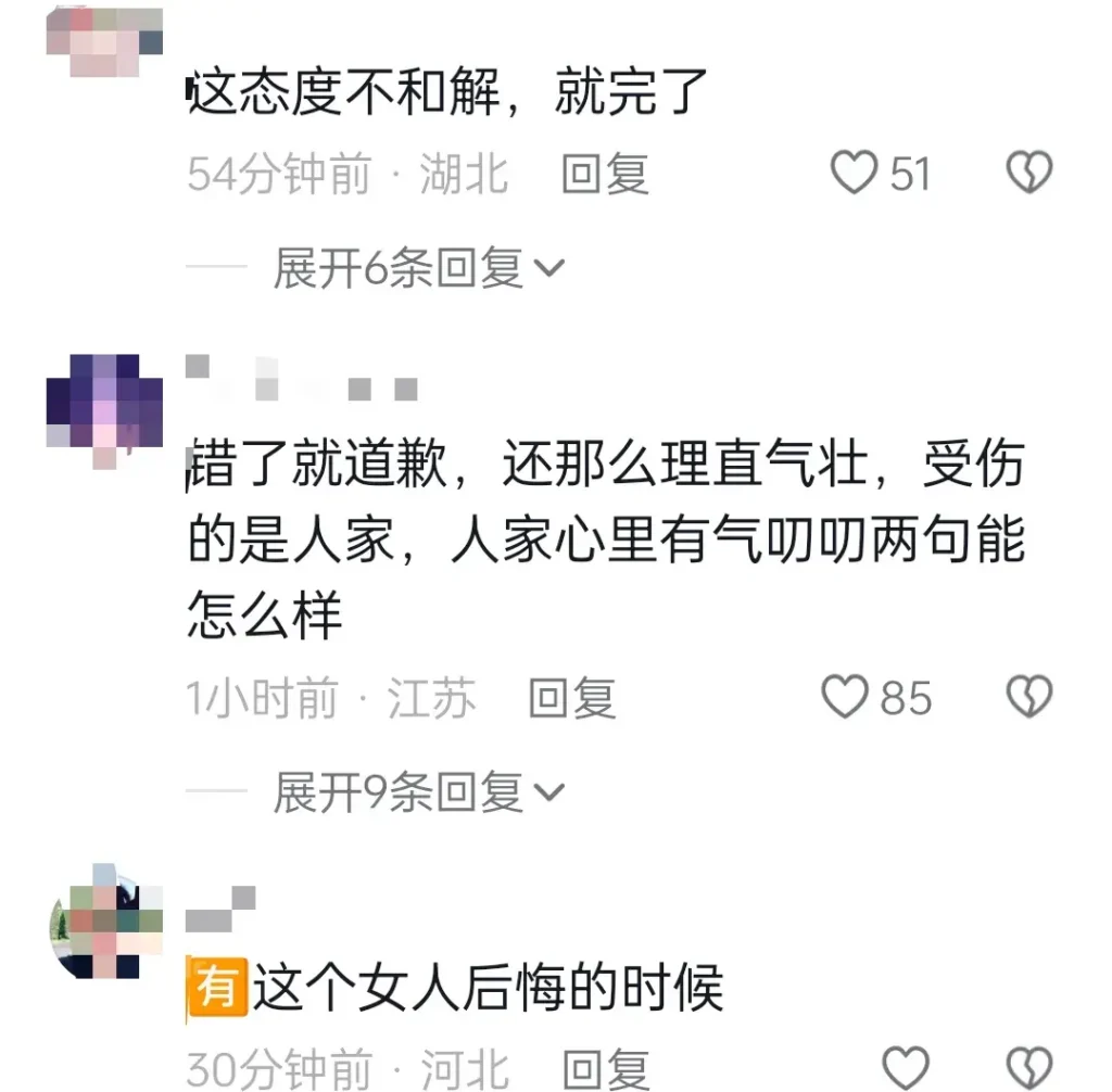 女子开车撞人后与伤者丈夫互怼，女司机撞人后向丈夫求助