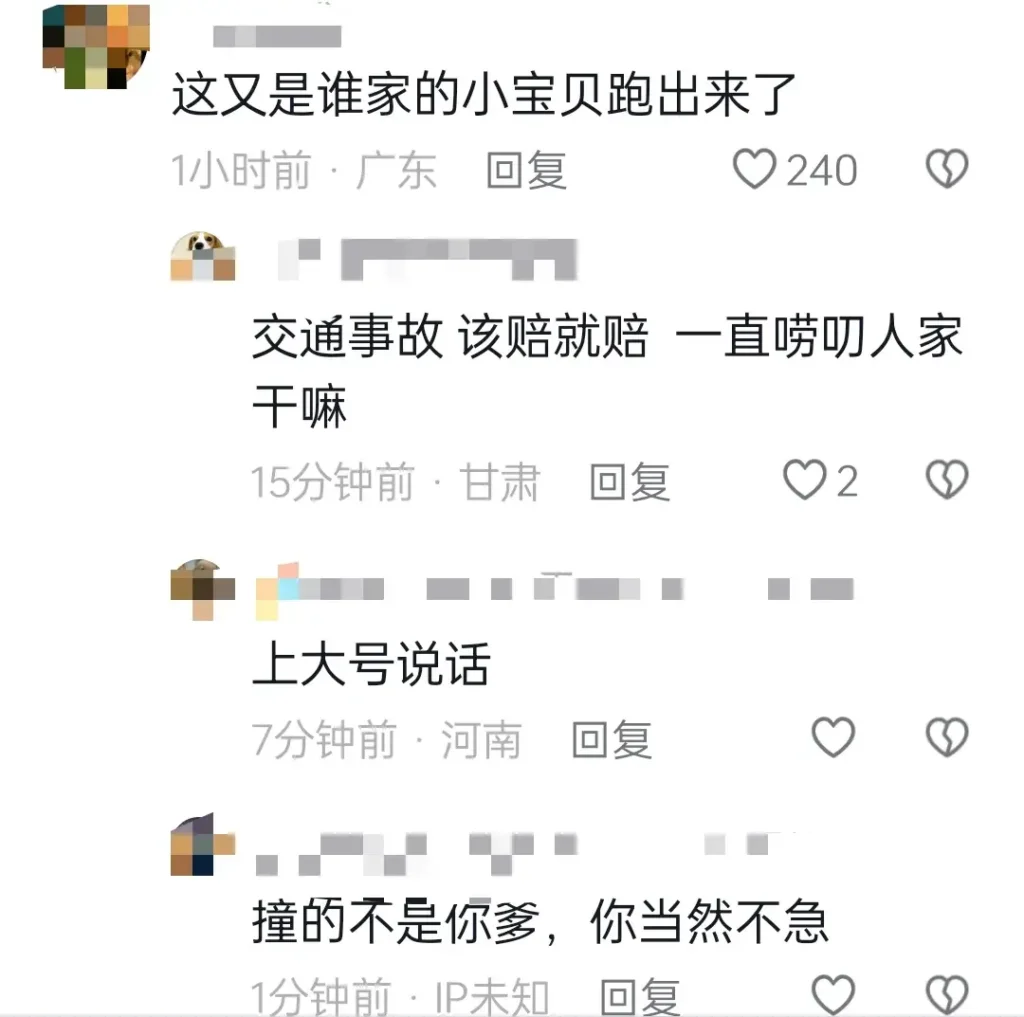 女子开车撞人后与伤者丈夫互怼，女司机撞人后向丈夫求助