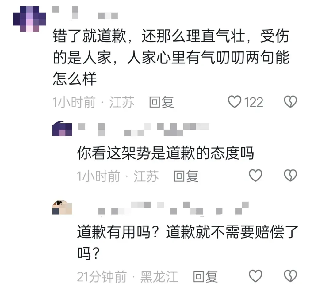 女子开车撞人后与伤者丈夫互怼，女司机撞人后向丈夫求助