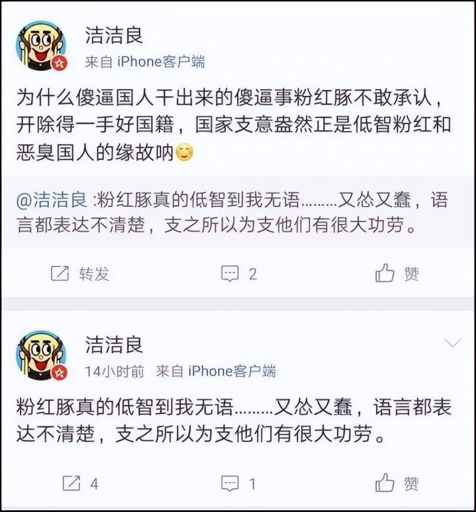 厦大女生网上发布辱华言论，社会的败类。如今怎样了？