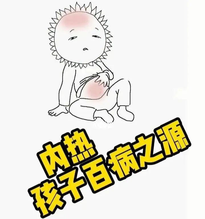 小孩体内热怎么办